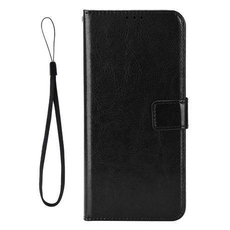 EIDERWOOD Motorola Moto G17 Power / G17 / G15 Power / G15 Kunstlæder Flip Cover m. Strop - Sort