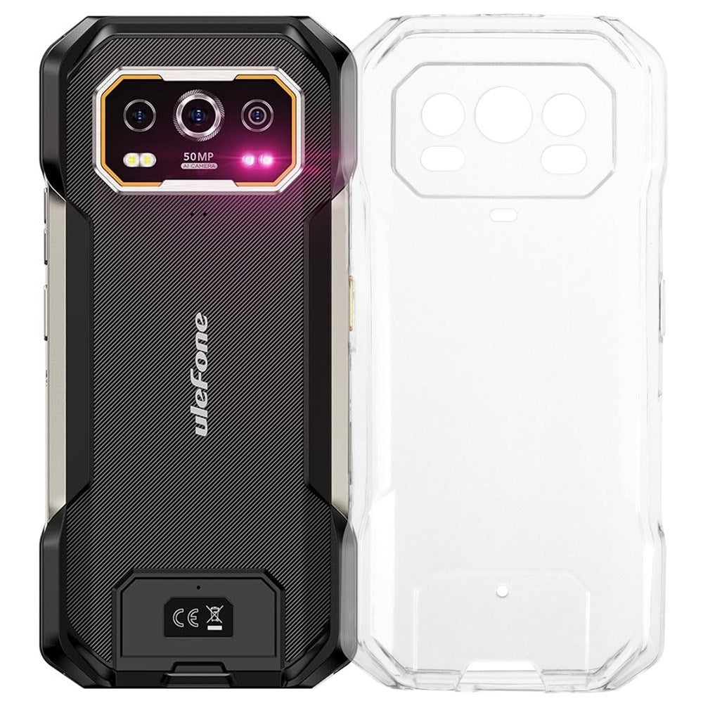EIDERWOOD Ulefone Armor 27T Pro Fleksibelt Plast Cover - Gennemsigtig