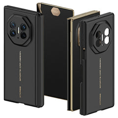 EIDERWOOD Huawei Mate XT Case Skin Feel Tyndt Magnetisk Fleksibel Plast Bagcover - Sort