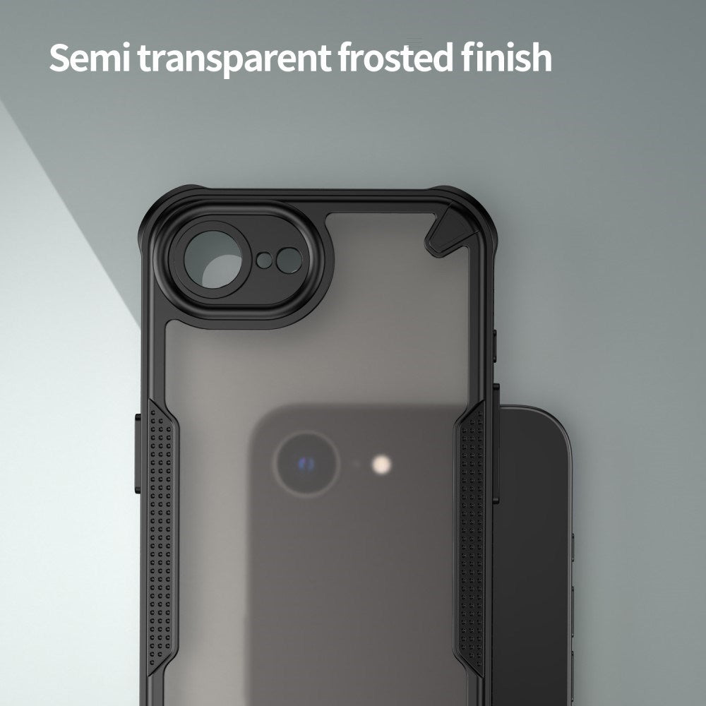 EIDERWOOD iPhone 17e / 16e Hybrid Plastik Bagside Cover - Sort