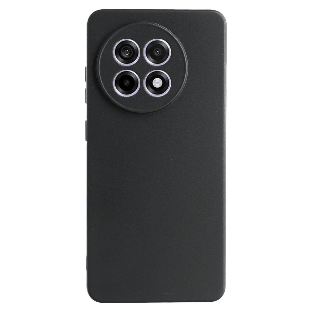 EIDERWOOD OnePlus 13R Fleksibelt Plast Cover - Blank Overflade - Sort