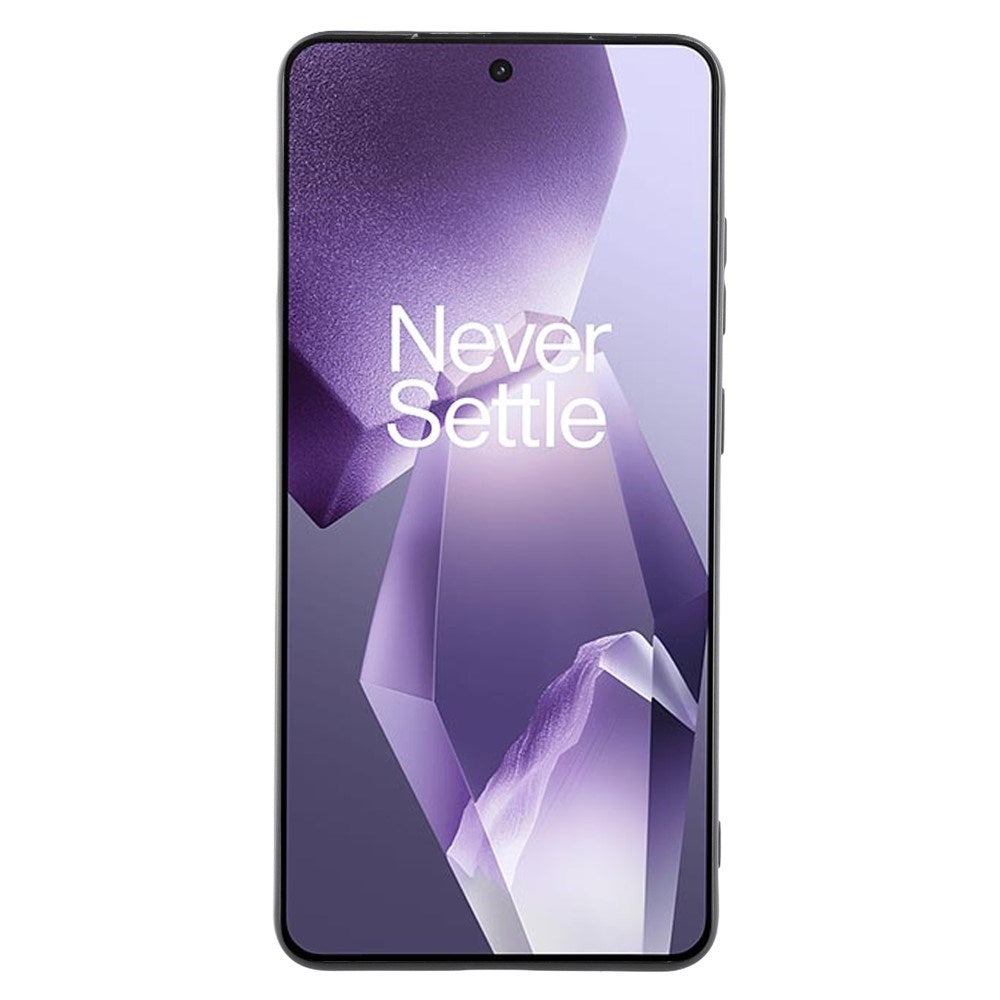 EIDERWOOD OnePlus 13R Fleksibelt Plast Cover - Blank Overflade - Sort