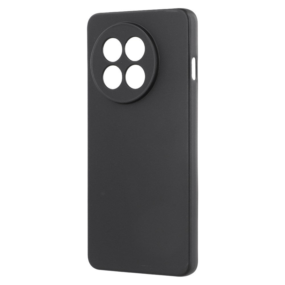 EIDERWOOD OnePlus 13R Fleksibelt Plast Cover - Blank Overflade - Sort