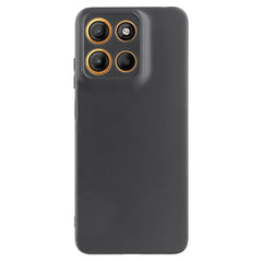 EIDERWOOD Motorola Moto G15 / G15 Power Fleksibelt Plastik Bagside Cover - Sort