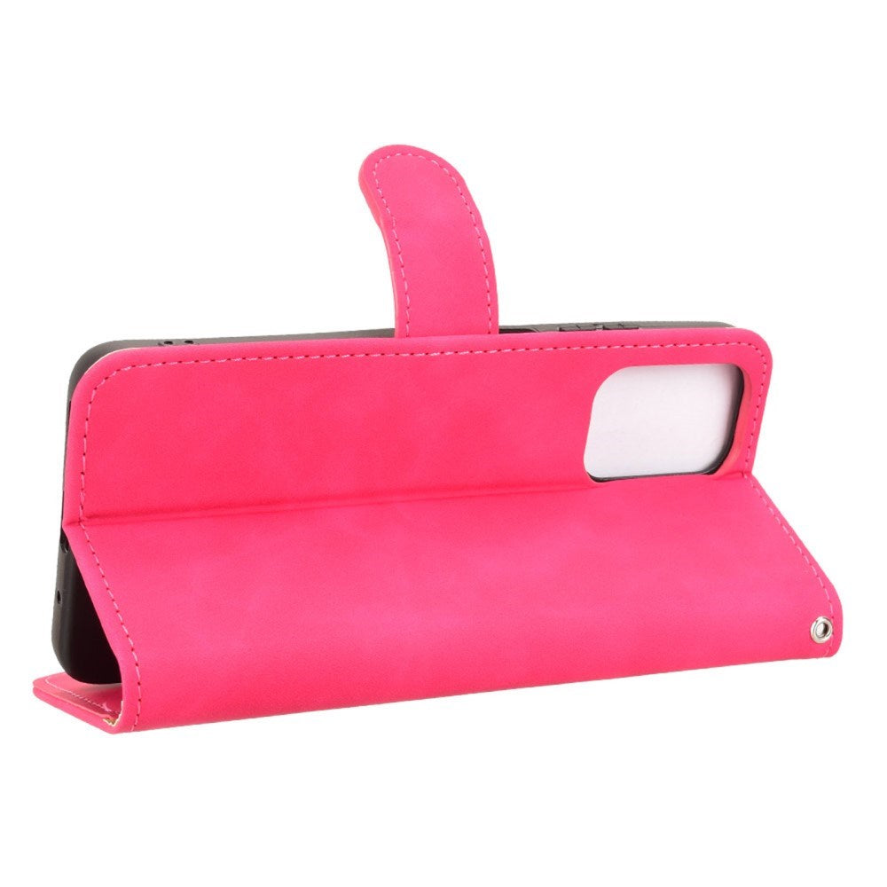 EIDERWOOD Motorola Moto G05 Flip Cover m. Kortholder & Ståfunktion - Pink