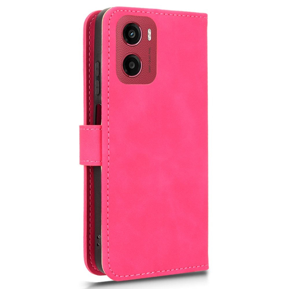 EIDERWOOD Motorola Moto G05 Flip Cover m. Kortholder & Ståfunktion - Pink