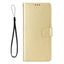EIDERWOOD Motorola Moto G05 / E15 Kunstlæder Flip Cover m. Strop - Guld