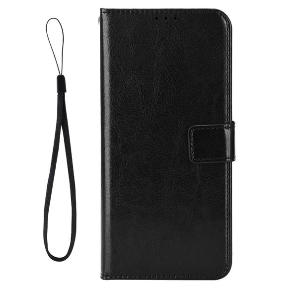 EIDERWOOD OnePlus 13R 5G Lædertekstur Flipcover - Sort