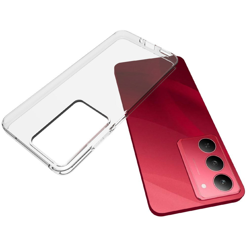 EIDERWOOD Realme 14X (5G) Fleksibelt Plastik Cover - Gennemsigtig