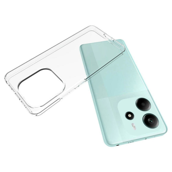 EIDERWOOD Xiaomi Redmi Note 14 (4G) Fleksibelt Plastik Cover - Gennemsigtig