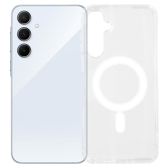 EIDERWOOD Samsung Galaxy A56 Magsafe-Kompatibelt Bagsidecover - Gennemsigtigt