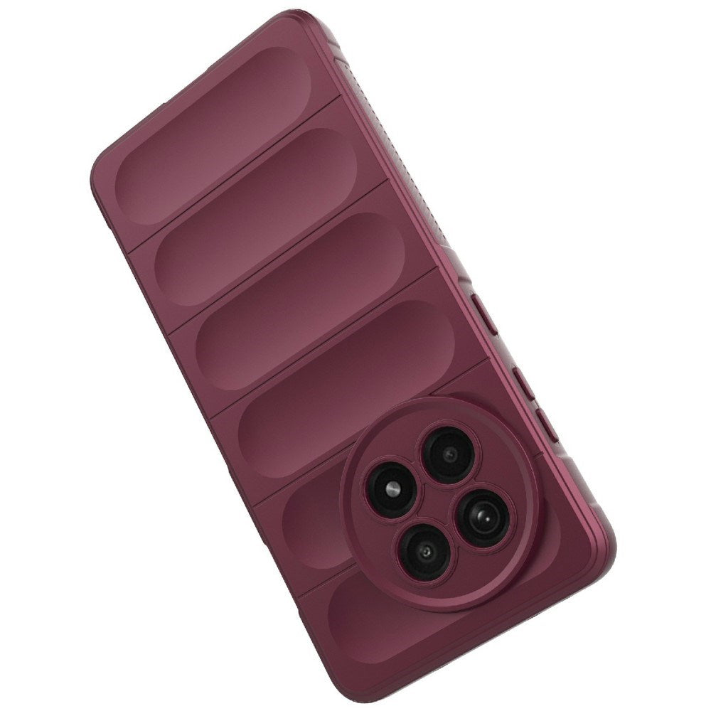 EIDERWOOD OnePlus 13R Fleksibelt Plastik Cover - Vinrød