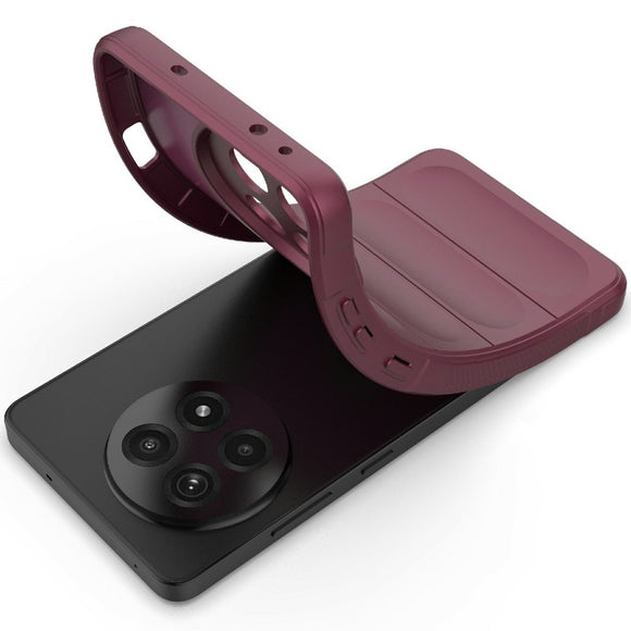 EIDERWOOD OnePlus 13R Fleksibelt Plastik Cover - Vinrød
