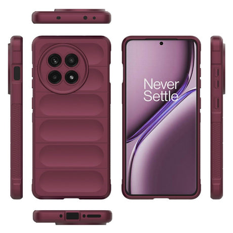 EIDERWOOD OnePlus 13R Fleksibelt Plastik Cover - Vinrød