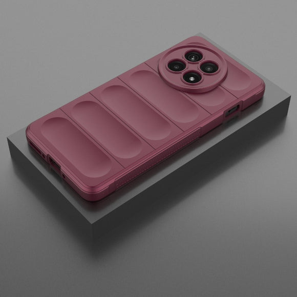 EIDERWOOD OnePlus 13R Fleksibelt Plastik Cover - Vinrød
