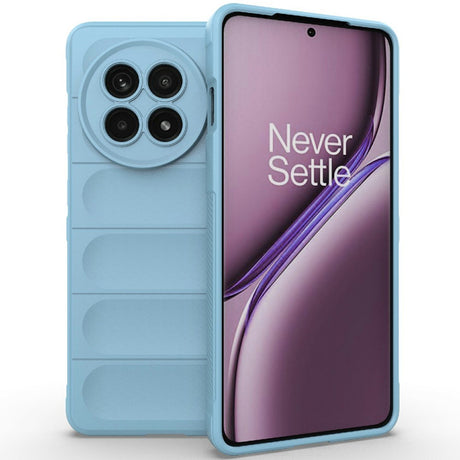EIDERWOOD OnePlus 13R Fleksibelt Plastik Cover - Lyseblå