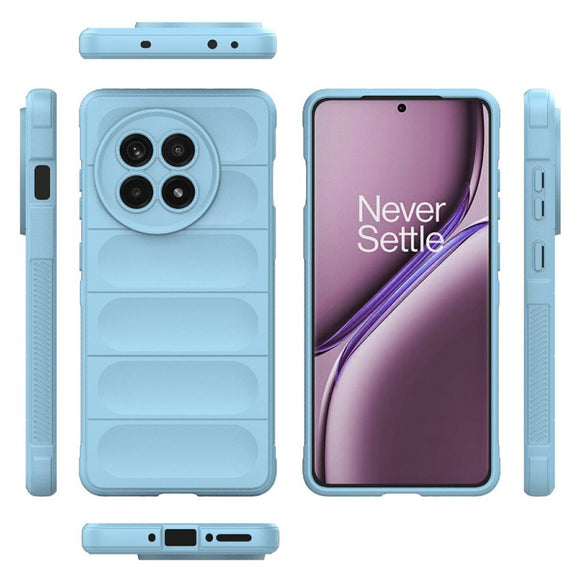 EIDERWOOD OnePlus 13R Fleksibelt Plastik Cover - Lyseblå