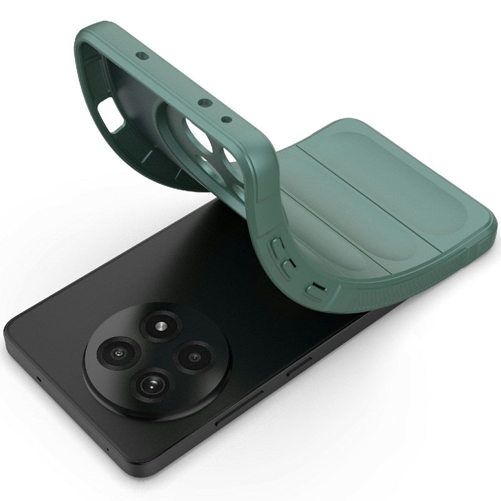 EIDERWOOD OnePlus 13R Fleksibelt Plastik Cover - Grøn