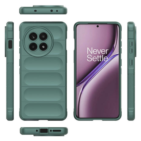 EIDERWOOD OnePlus 13R Fleksibelt Plastik Cover - Grøn