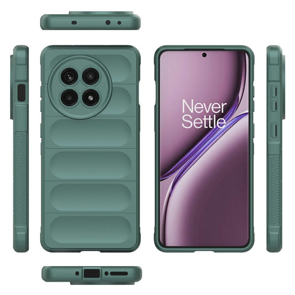 EIDERWOOD OnePlus 13R Fleksibelt Plastik Cover - Grøn
