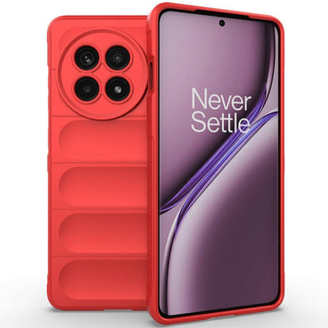 EIDERWOOD OnePlus 13R Fleksibelt Plastik Cover - Rød