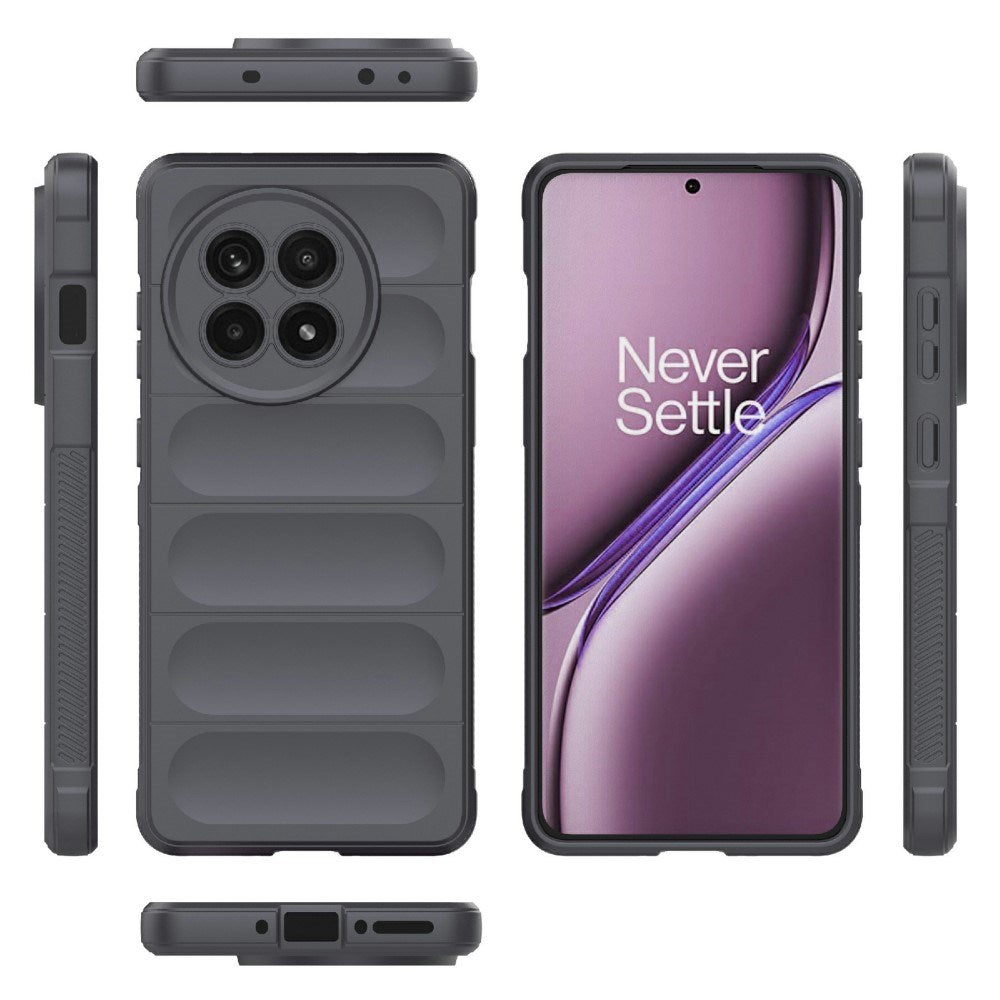 EIDERWOOD OnePlus 13R Fleksibelt Plastik Cover - Mørkegrå