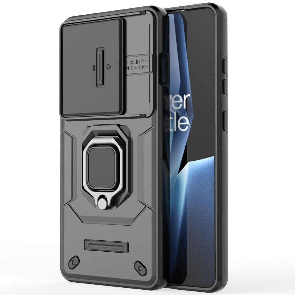 EIDERWOOD OnePlus 13R Håndværkercover med Kamerabeskyttelse - Sort