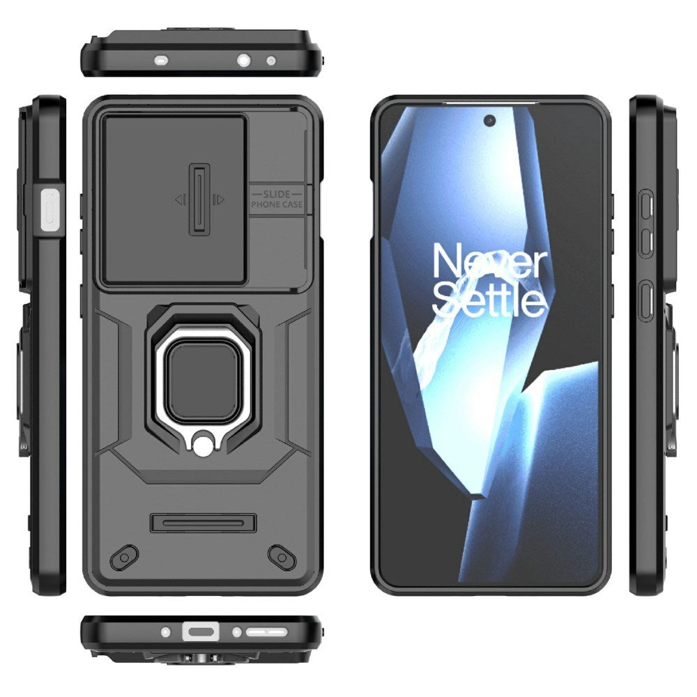 EIDERWOOD OnePlus 13R Håndværkercover med Kamerabeskyttelse - Sort