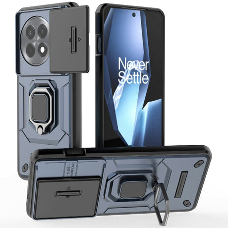 EIDERWOOD OnePlus 13R Håndværkercover med Kamerabeskyttelse - Blå