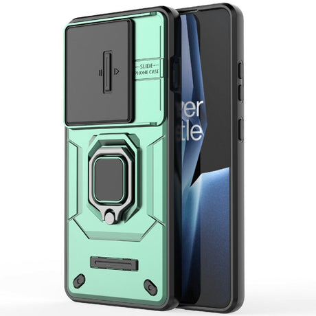 EIDERWOOD OnePlus 13R Håndværkercover med Kamerabeskyttelse - Grøn