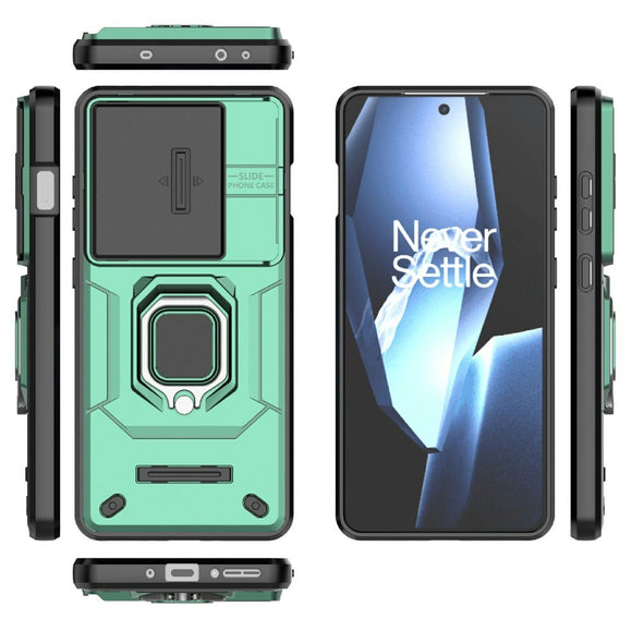 EIDERWOOD OnePlus 13R Håndværkercover med Kamerabeskyttelse - Grøn