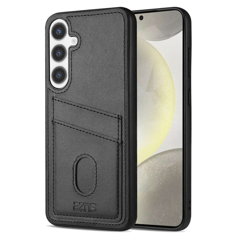 EIDERWOOD Samsung Galaxy A56 (5G) Kunstlæder Bagside Cover m. Kortholder - Sort
