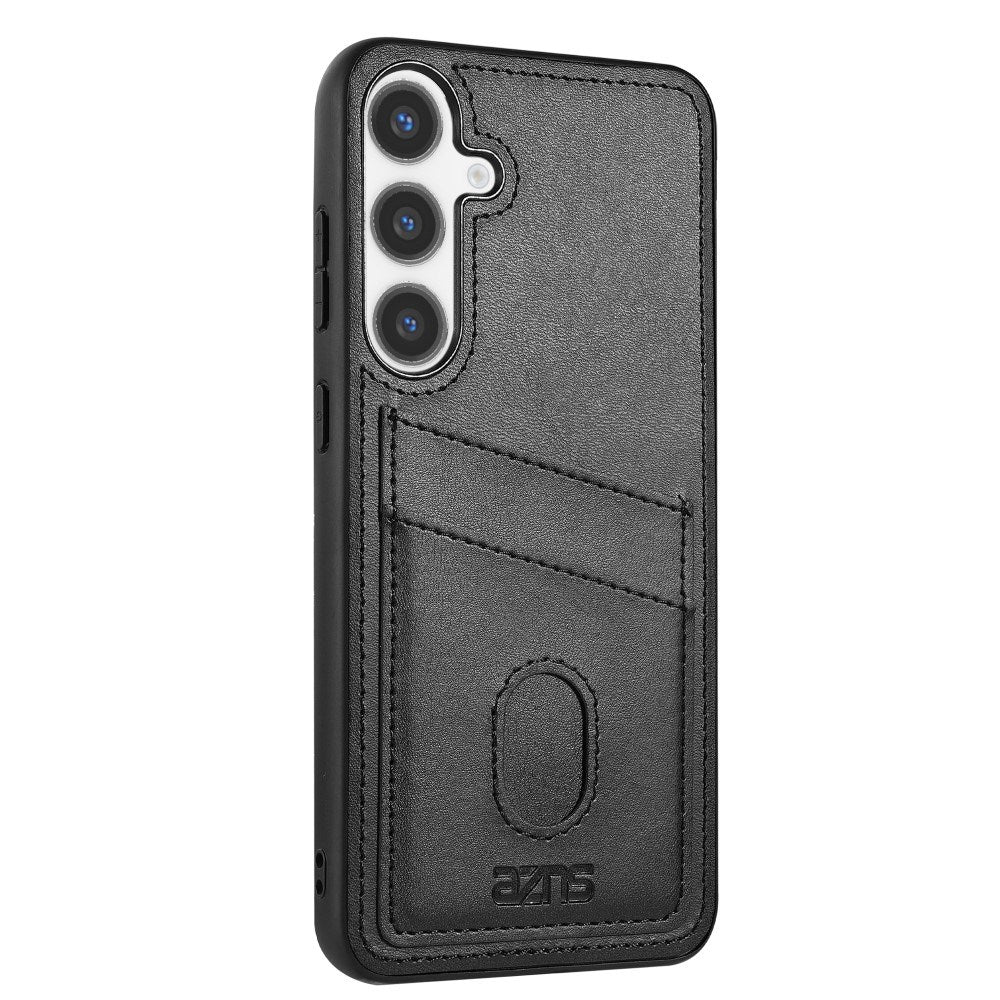 EIDERWOOD Samsung Galaxy A56 (5G) Kunstlæder Bagside Cover m. Kortholder - Sort