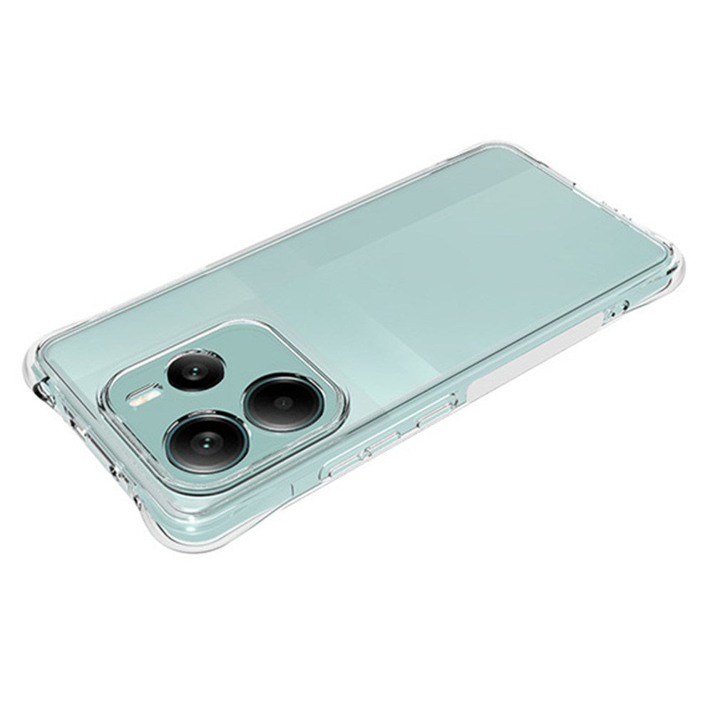 EIDERWOOD Xiaomi Redmi Note 14 (5G) Plastik Cover m. Stødabsorberende Hjørner - Gennemsigtig