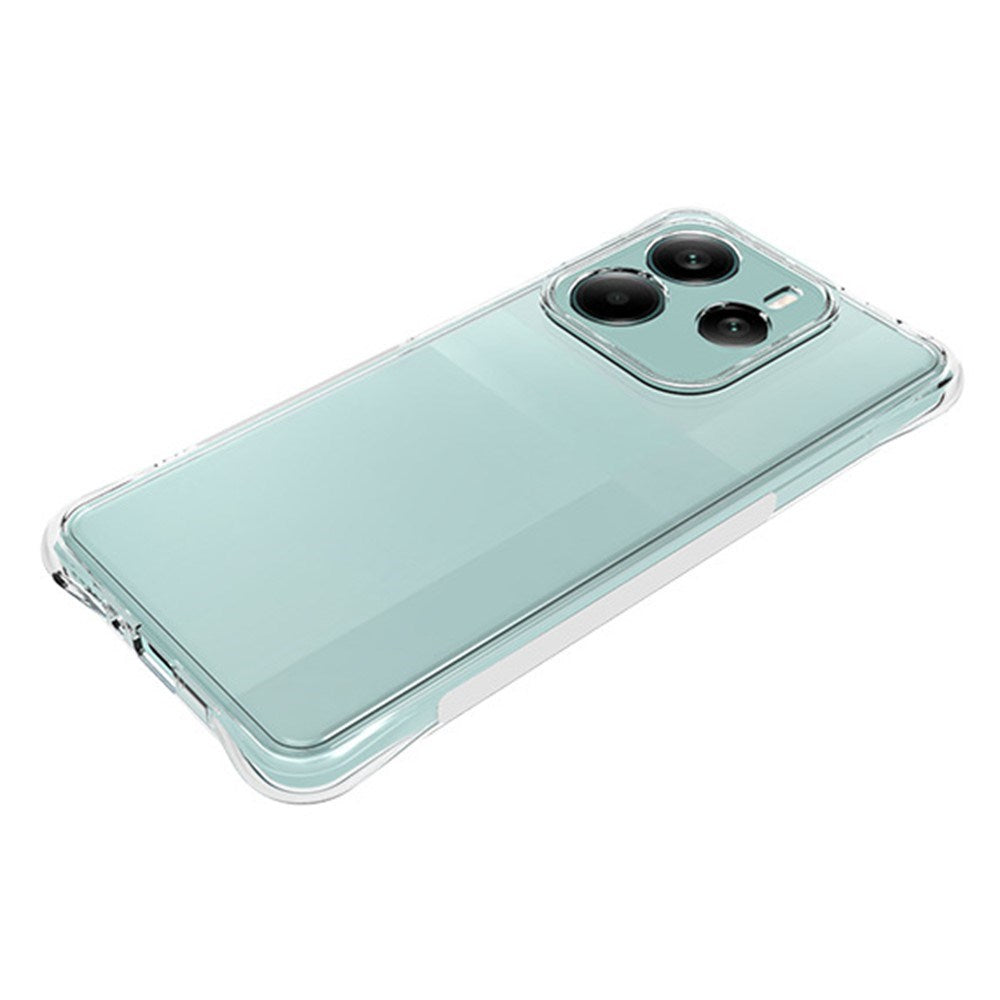 EIDERWOOD Xiaomi Redmi Note 14 (5G) Plastik Cover m. Stødabsorberende Hjørner - Gennemsigtig