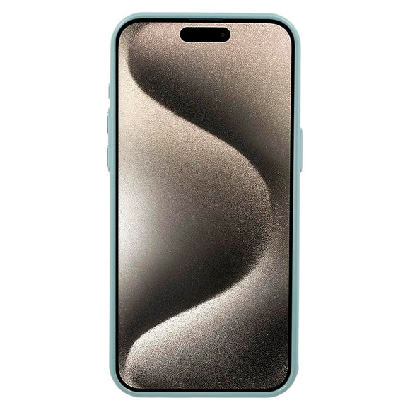 EIDERWOOD iPhone 15 Pro Plastik Glitter Cover - MagSafe Kompatibel - Grøn
