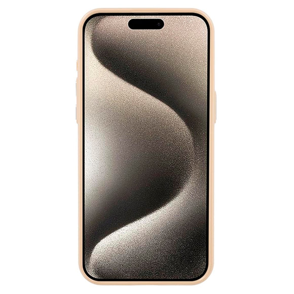 EIDERWOOD iPhone 15 Pro Plastik Glitter Cover - MagSafe Kompatibel - Guld