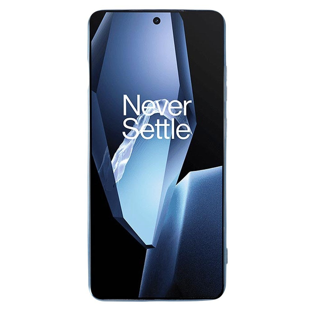 OnePlus 13R Fleksibelt Plastik Cover m. 2 x Lanyard - Blå