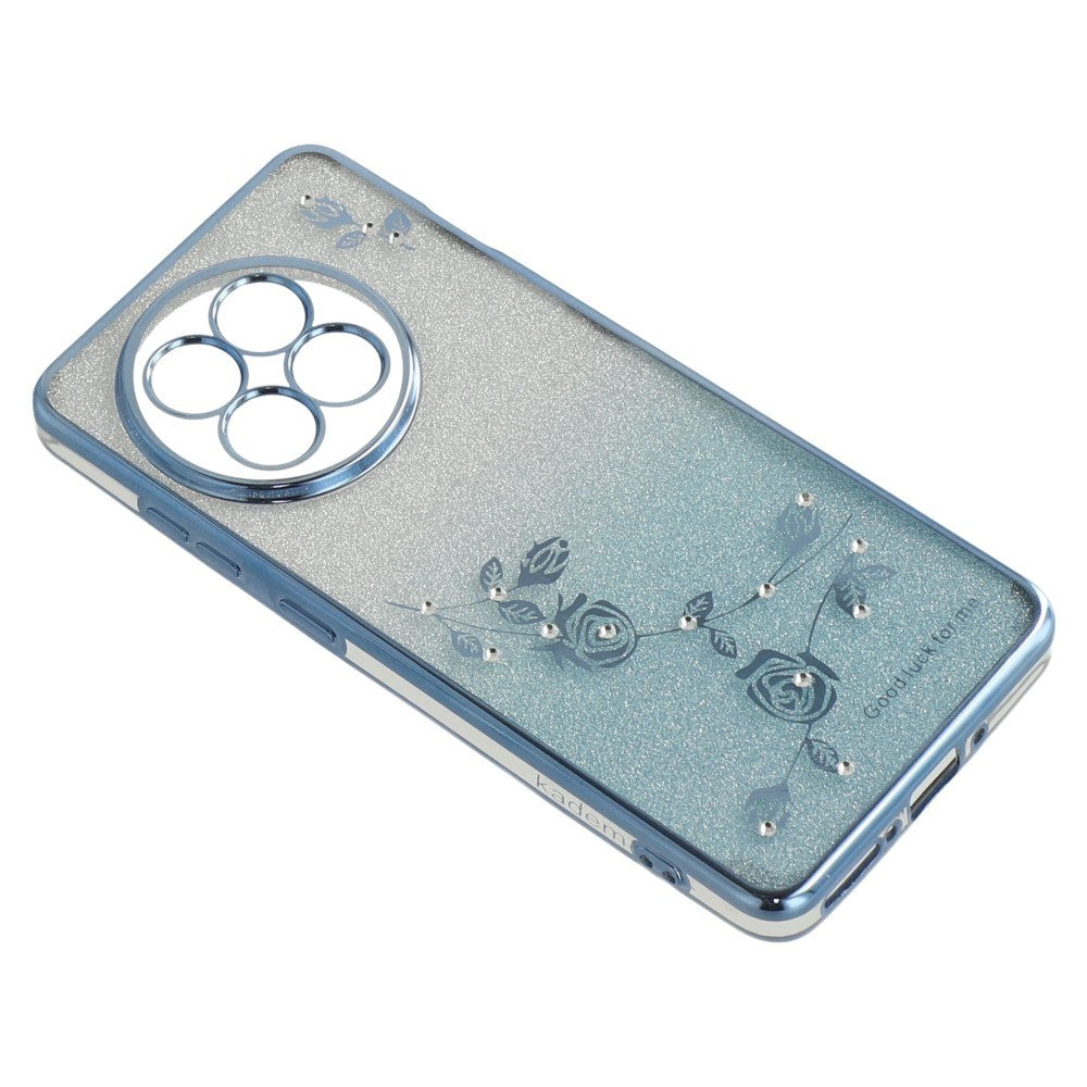OnePlus 13R Fleksibelt Plastik Cover m. 2 x Lanyard - Blå