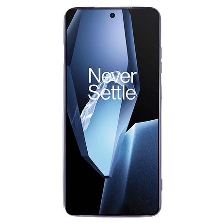 OnePlus 13R Fleksibelt Plastik Cover m. 2 x Lanyard - Lilla