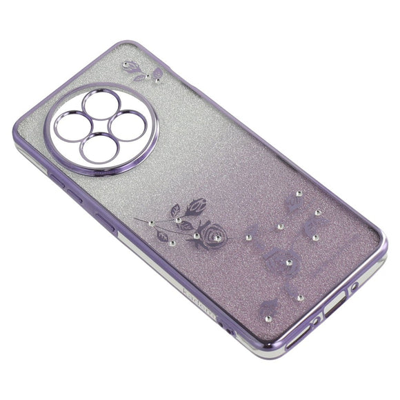 OnePlus 13R Fleksibelt Plastik Cover m. 2 x Lanyard - Lilla