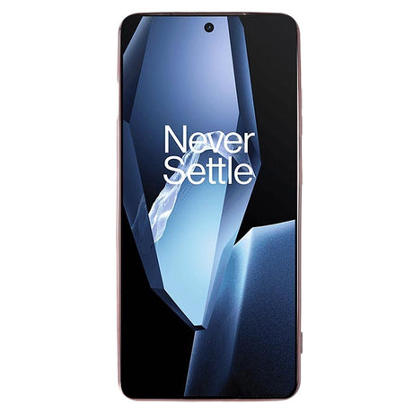 OnePlus 13R Fleksibelt Plastik Cover m. 2 x Lanyard - Lyserød