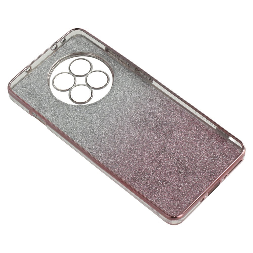 OnePlus 13R Fleksibelt Plastik Cover m. 2 x Lanyard - Lyserød