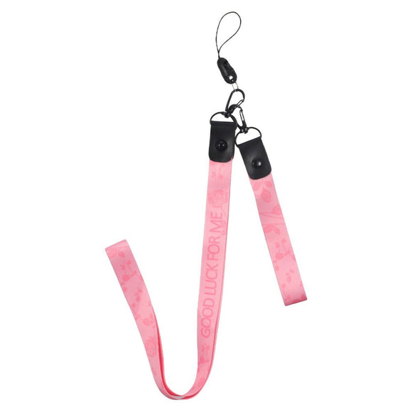 OnePlus 13R Fleksibelt Plastik Cover m. 2 x Lanyard - Lyserød