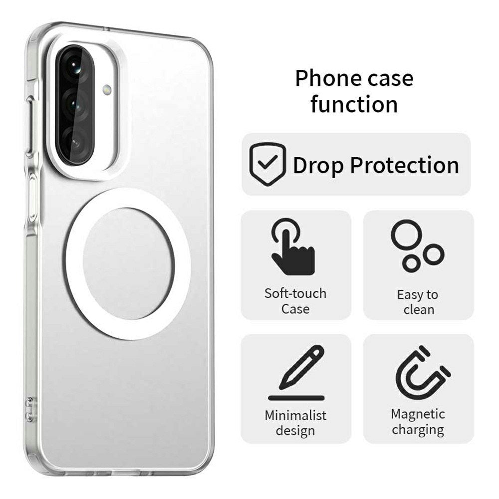 EIDERWOOD Samsung Galaxy A26 5G Case Hybrid Beskyttelse med MagSafe - Hvid