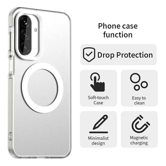 EIDERWOOD Samsung Galaxy A26 5G Case Hybrid Beskyttelse med MagSafe - Hvid