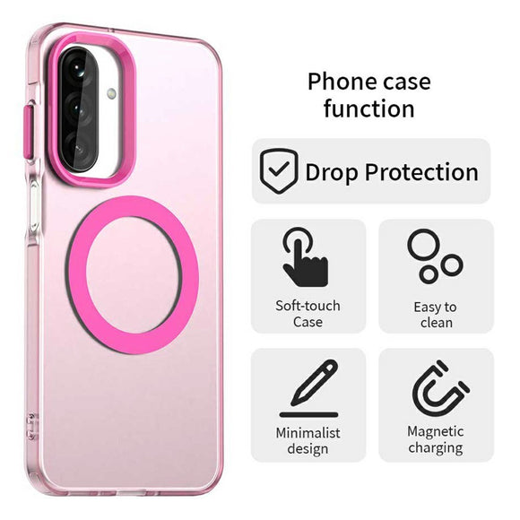 EIDERWOOD Samsung Galaxy A26 5G Case Hybrid Beskyttelse med MagSafe - Lyserød