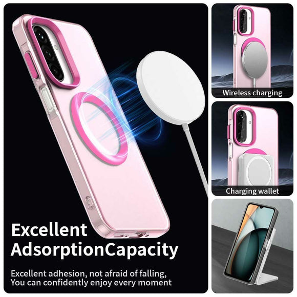 EIDERWOOD Samsung Galaxy A26 5G Case Hybrid Beskyttelse med MagSafe - Lyserød