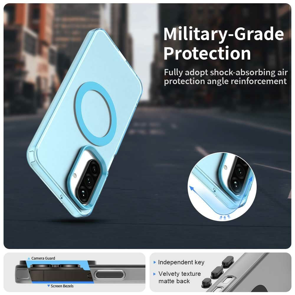 EIDERWOOD Samsung Galaxy A26 5G Case Hybrid Beskyttelse med MagSafe - Blå