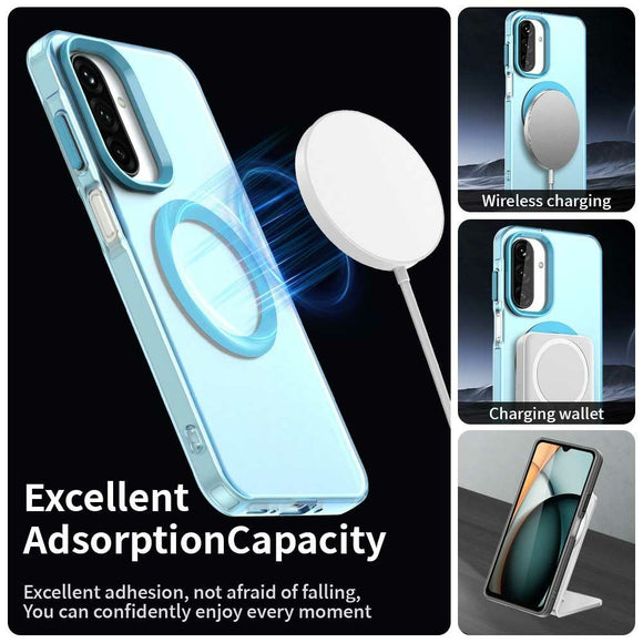 EIDERWOOD Samsung Galaxy A26 5G Case Hybrid Beskyttelse med MagSafe - Blå